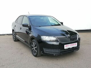 2015 Skoda Rapid I, чёрный, 660000 рублей, вид 3