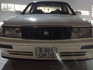 1995 Toyota Crown IX (S140), белый, 300000 рублей, вид 3
