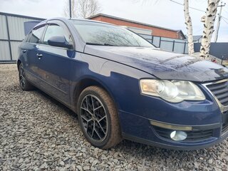 2007 Volkswagen Passat B6, синий, 495000 рублей, вид 3