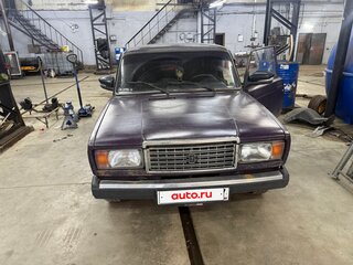 2009 Lada (ВАЗ) 2107, фиолетовый, 135000 рублей, вид 1