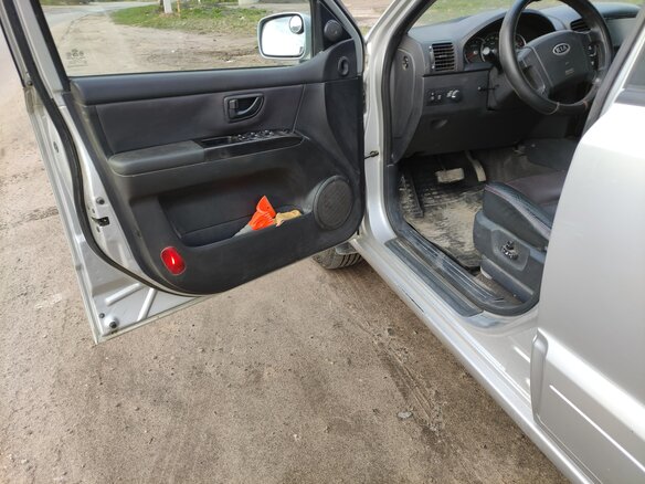 2008 Kia Sorento I Рестайлинг, серебристый, 970000 рублей - вид 14