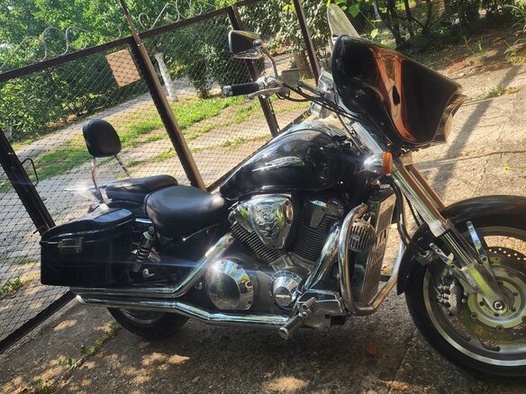 2001 Honda VTX 1800, чёрный, 610000 рублей - вид 5