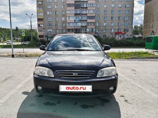 2008 Kia Spectra I Рестайлинг 2, чёрный, 330000 рублей, вид 2