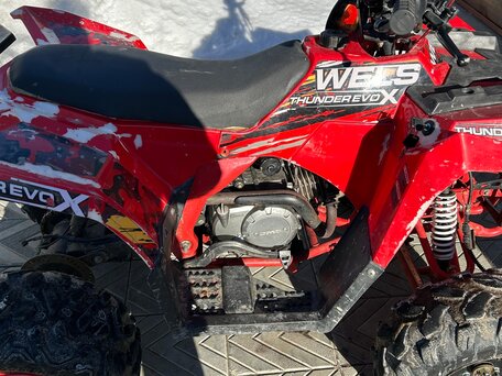 2022 Wels Thunder 125, красный, 70000 рублей, вид 3