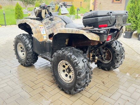 2014 Yamaha Grizzly 700, серый, 720000 рублей, вид 2