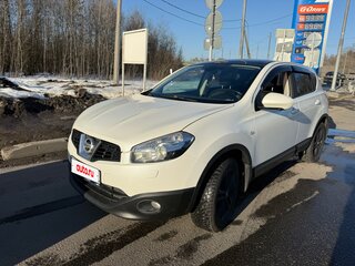 2013 Nissan Qashqai I Рестайлинг, белый, 1200000 рублей, вид 1