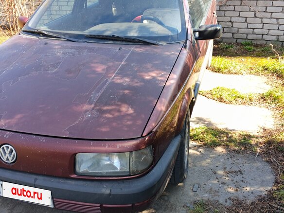 1991 Volkswagen Passat B3, пурпурный, 200000 рублей