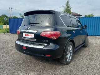 2016 Infiniti QX80 I Рестайлинг, чёрный, 2900000 рублей, вид 4