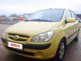 2008 Hyundai Getz I Рестайлинг, жёлтый, 500000 рублей, вид 1