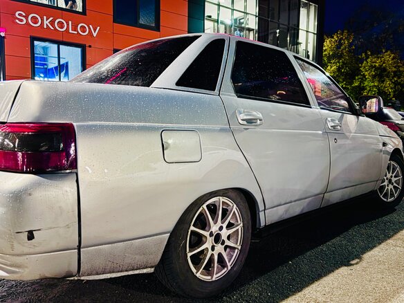 2005 Lada (ВАЗ) 2110, серебристый, 190000 рублей - вид 5