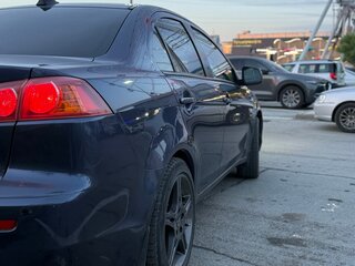 2008 Mitsubishi Lancer X, синий, 550000 рублей, вид 3