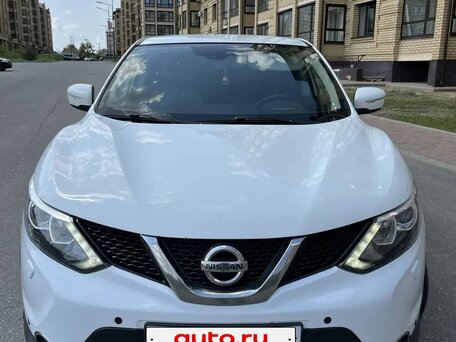 2014 Nissan Qashqai II, белый, 1300000 рублей, вид 3