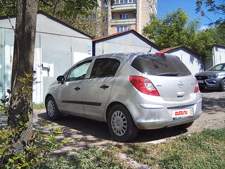 2006 Opel Corsa D, серебристый, 320000 рублей, вид 2