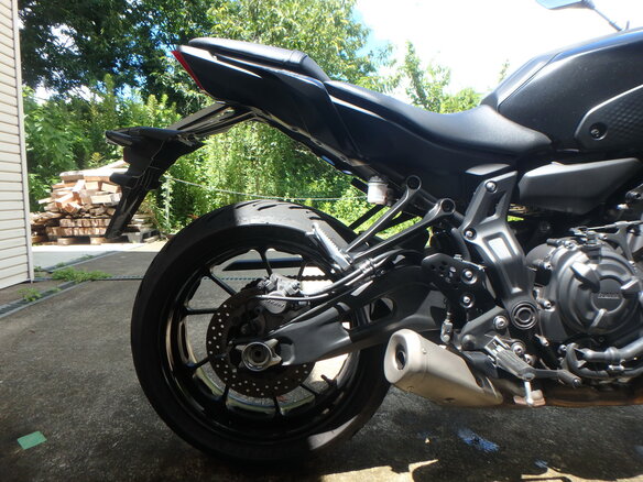 2022 Yamaha MT-07 (FZ-07), чёрный, 870000 рублей - вид 13