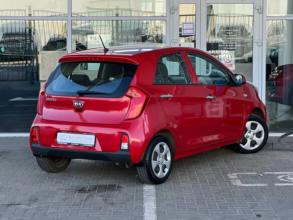 2015 Kia Picanto II, красный, 1049000 рублей - вид 1