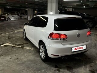 2010 Volkswagen Golf VI, белый, 680000 рублей, вид 3