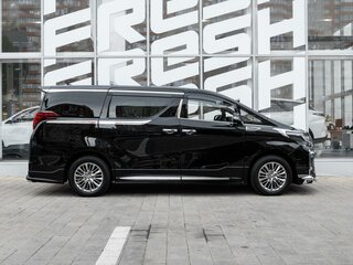 2022 Toyota Alphard III Рестайлинг, чёрный, 5700000 рублей, вид 5