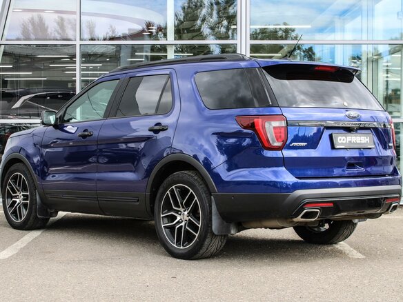 2016 Ford Explorer V Рестайлинг, синий - вид 1