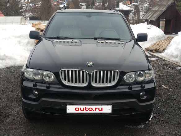2006 BMW X5 4.8is I (E53) Рестайлинг, чёрный, 1799999 рублей - вид 4