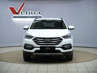 2017 Hyundai Santa Fe III Рестайлинг, белый, 2290000 рублей, вид 2