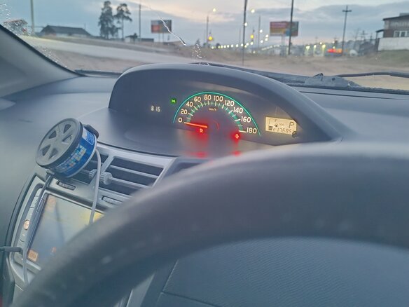 2006 Toyota Vitz II (XP90), серый, 485000 рублей - вид 6