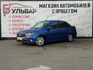 2022 Lada (ВАЗ) Granta Drive Active I Рестайлинг, синий, 680000 рублей, вид 3