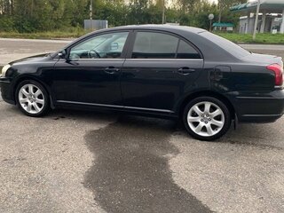 2008 Toyota Avensis II Рестайлинг, чёрный, 850000 рублей, вид 5