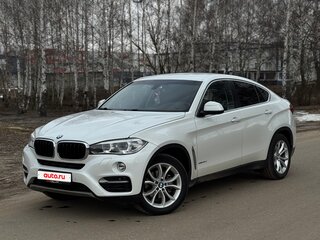 2015 BMW X6 30d II (F16), белый, 3400000 рублей, вид 1