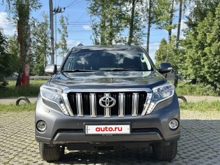 2014 Toyota Land Cruiser Prado 150 Series Рестайлинг 1, серый, 3000000 рублей, вид 2