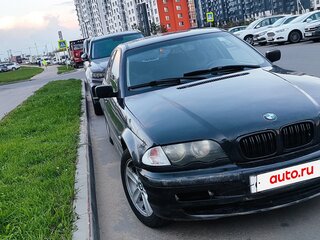 1999 BMW 3 серии 316i IV (E46), чёрный, 299000 рублей, вид 1
