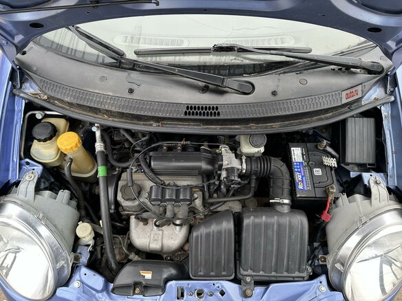 2008 Daewoo Matiz I Рестайлинг, голубой, 270000 рублей - вид 5