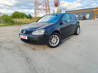 2004 Volkswagen Golf V, чёрный, 320000 рублей, вид 2
