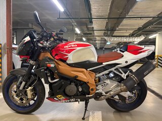 2007 Aprilia Tuono 1000, красный, 550000 рублей, вид 4