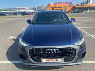2022 Audi Q8 55 TFSI I (4M), синий, 7767404 рублей, вид 3