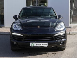 2012 Porsche Cayenne Diesel II (958), чёрный, 3193000 рублей, вид 2