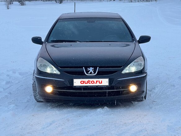 2005 Peugeot 607 I Рестайлинг, чёрный