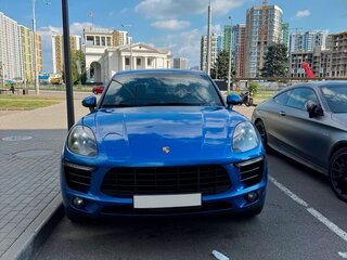 2015 Porsche Macan S I, синий, 2250000 рублей, вид 2