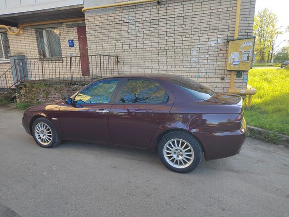 2004 Alfa Romeo 156 I Рестайлинг 2, фиолетовый, 400000 рублей - вид 14