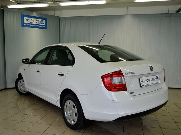 2014 Skoda Rapid I, белый - вид 5