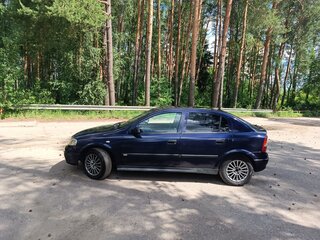 2003 Opel Astra G, синий, 255000 рублей, вид 4