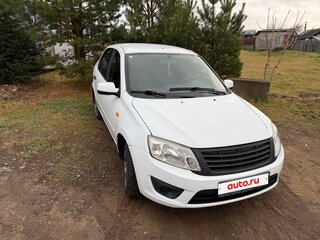 2016 Lada (ВАЗ) Granta I, белый, 405000 рублей, вид 2