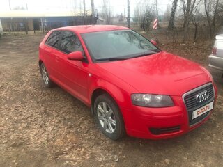 2008 Audi A3 II (8P) Рестайлинг 1, красный, 870000 рублей, вид 2