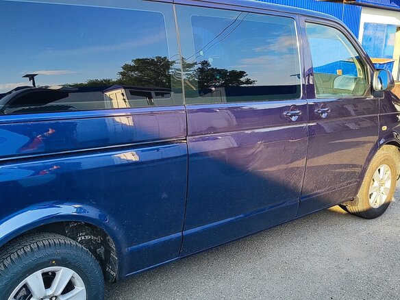 2010 Volkswagen Caravelle LWB Long T5 Рестайлинг, синий, 2300000 рублей - вид 17