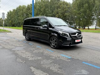 2022 Mercedes-Benz V-Класс Long 300 d длинный III (W447) Рестайлинг, чёрный, 7350000 рублей, вид 3