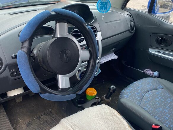 2006 Chevrolet Spark II, голубой, 350000 рублей - вид 8