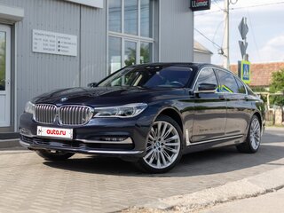 2016 BMW 7 серии Long 750Li xDrive VI (G11/G12), синий, 3000000 рублей, вид 1
