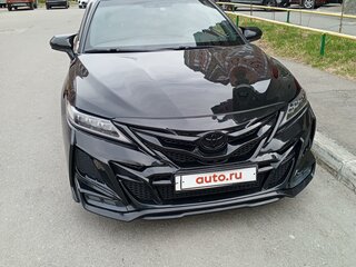 2021 Toyota Camry VIII (XV70), чёрный, 3600000 рублей, вид 2
