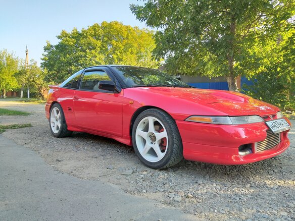 1991 Mitsubishi Eclipse I, красный - вид 2