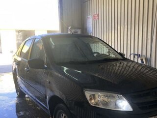 2015 Lada (ВАЗ) Granta I, чёрный, 500000 рублей, вид 2
