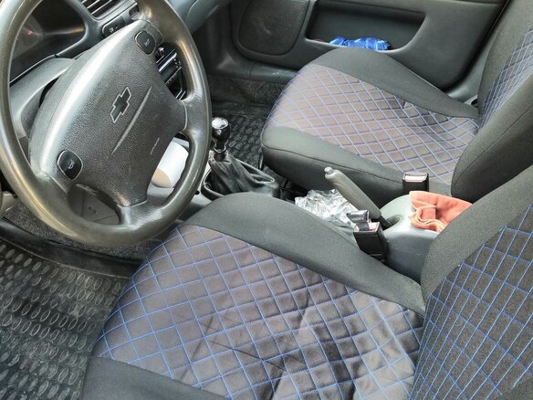 2009 Chevrolet Lanos I, серебристый, 350000 рублей - вид 10